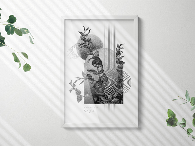 Witte fotolijst voor aan de wand 40x60 cm