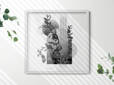 Witte fotolijst minimalistisch 50x50 cm