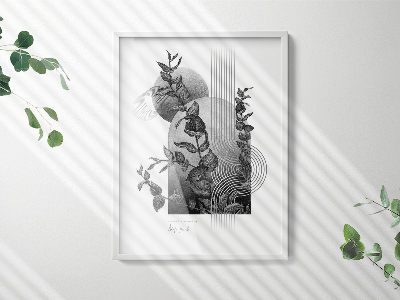 Elegante witte fotolijst 60x80 cm