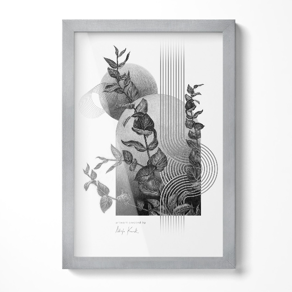 Zilver fotolijst 20x30 cm