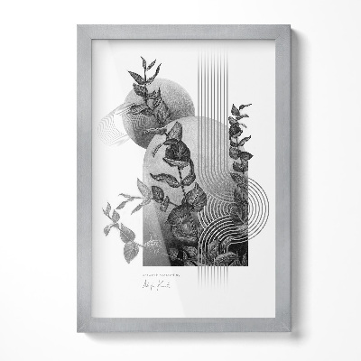 Zilver fotolijst 20x30 cm