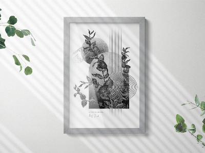 Zilver fotolijst 20x30 cm