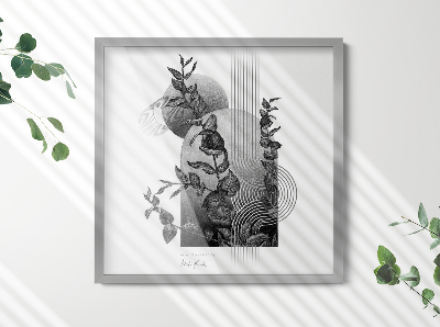 Zilveren fotolijst 50x50 cm