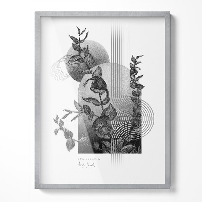 Fotolijst zilver modern 60x80 cm