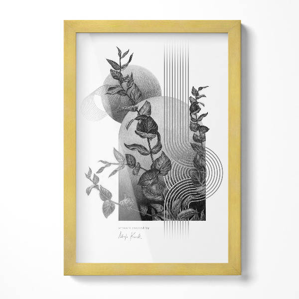 Goud fotolijst 20x30 cm