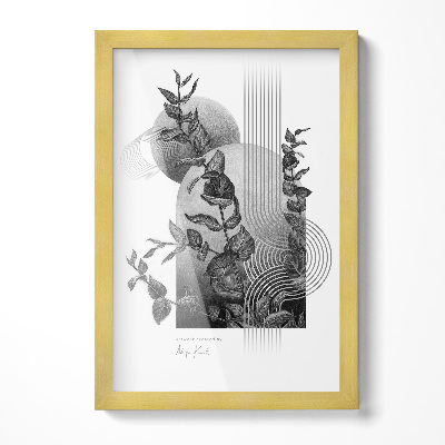 Goud fotolijst 20x30 cm