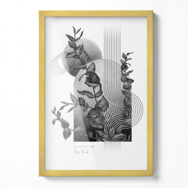 Fotolijst goud modern design 40x60 cm