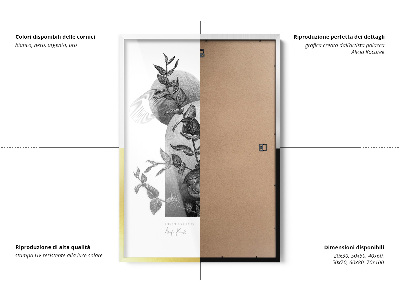 Fotolijst goud modern design 40x60 cm