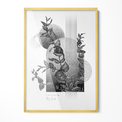 Goud fotolijst 70x100 cm