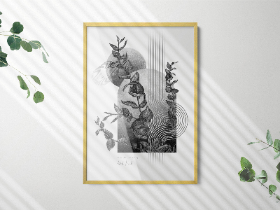 Goud fotolijst 70x100 cm