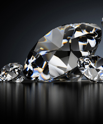 Binnengordijn diamanten