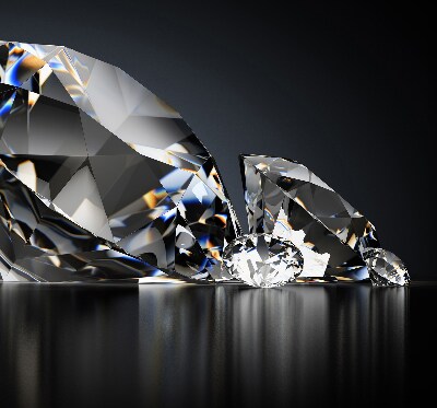 Binnengordijn diamanten