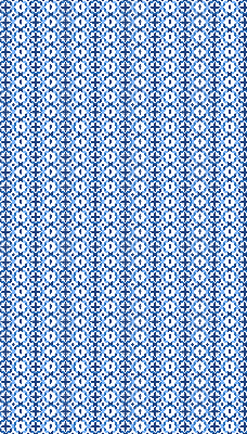 Binnenrolgordijn voor raam in blauwe vormen