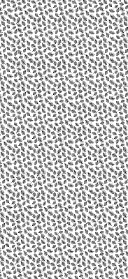 Rolgordijn voor balkondeur met veren