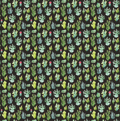 Rolgordijn voor balkondeur met cactussen
