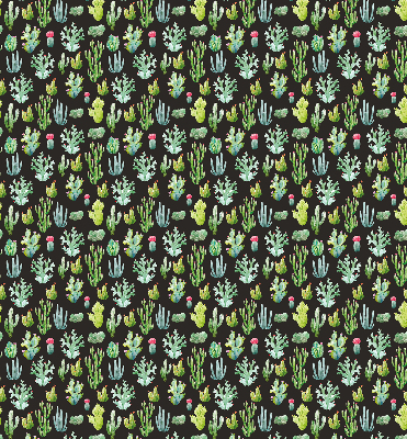 Rolgordijn voor balkondeur met cactussen