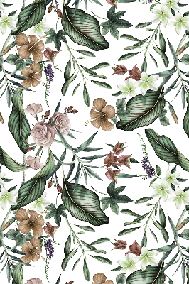 Binnengordijn met exotische natuurprint