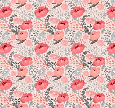 Binnenrolgordijn voor raam Papaver