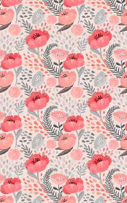 Binnenrolgordijn voor raam Papaver