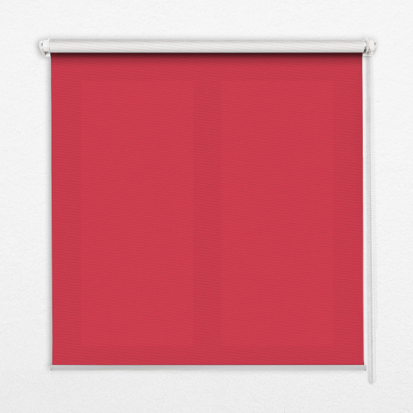 Binnengordijn in het rood