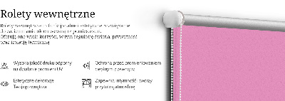 Binnengordijn roze