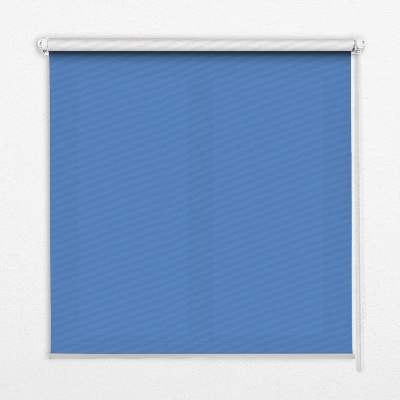 Binnenrolgordijn voor raam in blauw