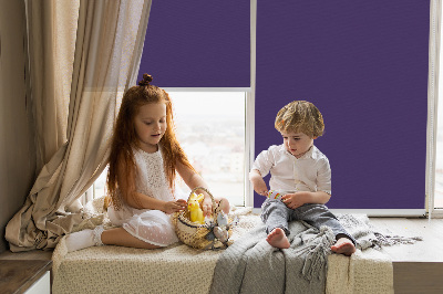 Rolgordijn voor balkondeur paars