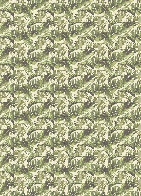Rolgordijn voor raam met bloembladeren