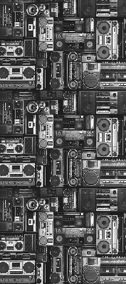 Binnengordijn voor radioluidsprekers