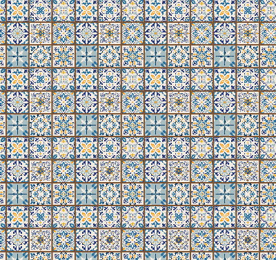 Rolgordijn voor balkondeur mandala