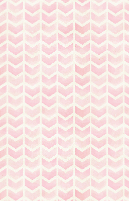 Binnenrolgordijn voor raam in roze zigzaglijnen