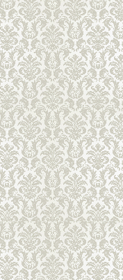 Stoffen rolgordijn met beige patroon