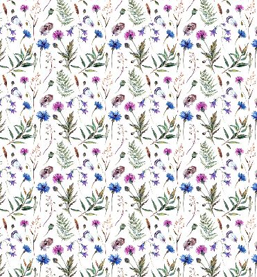 Binnenrolgordijn in kleurrijke bloemen