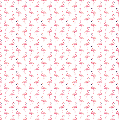 Binnenrolgordijn voor raam met flamingoprint