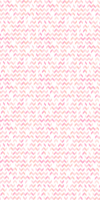 Rolgordijn voor raam met roze pijlen die omhoog en omlaag wijzen