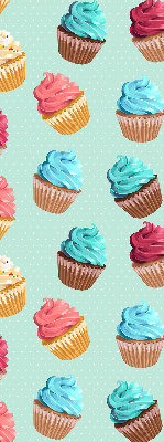 Binnengordijn voor cupcakes
