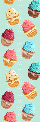 Binnengordijn voor cupcakes