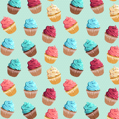 Binnengordijn voor cupcakes