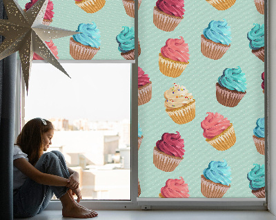 Binnengordijn voor cupcakes
