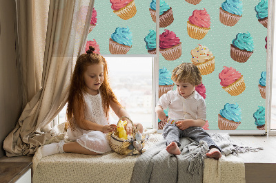 Binnengordijn voor cupcakes