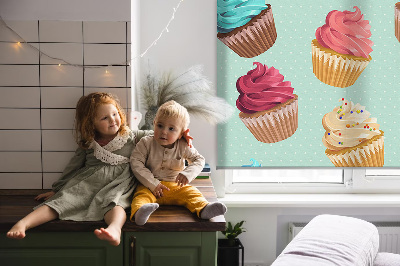 Binnengordijn voor cupcakes