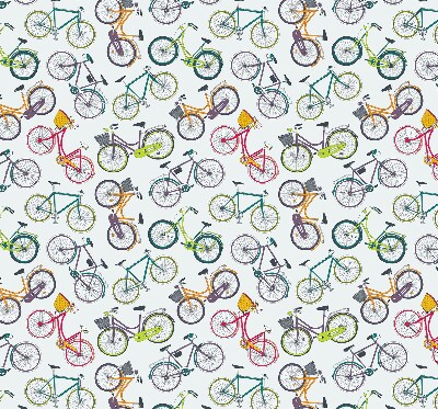 Binnenrolgordijn voor raam voor fietsen