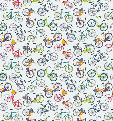 Binnenrolgordijn voor raam voor fietsen