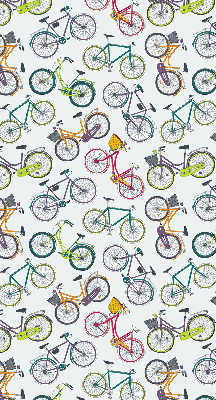 Binnenrolgordijn voor raam voor fietsen