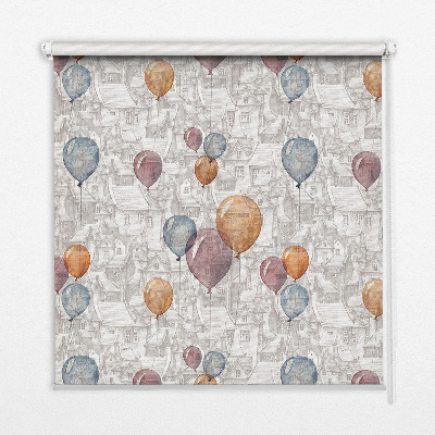 Binnengordijn ballonnen