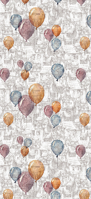 Binnengordijn ballonnen