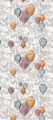 Binnengordijn ballonnen
