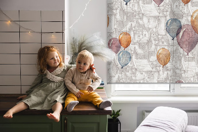 Binnengordijn ballonnen