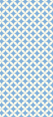 Rolgordijn voor raam met blauwe sterren