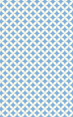 Rolgordijn voor raam met blauwe sterren